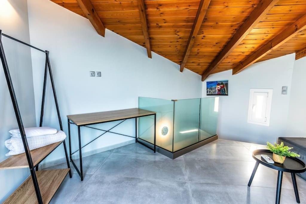 Zefyros Suite , Seafront retreat ! Pánormos Exterior foto