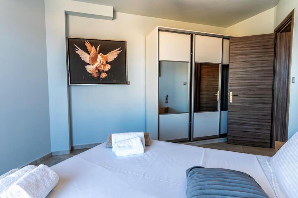 Zefyros Suite , Seafront retreat ! Pánormos Exterior foto